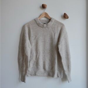 Everlane Cocoon Crew in Alpaca